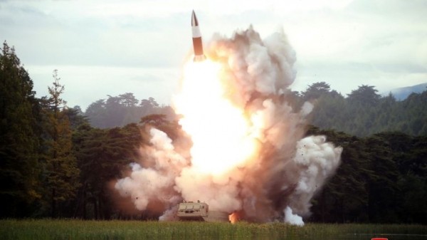 
                              North Korea fires possible submarine-launched ballistic missile
                      