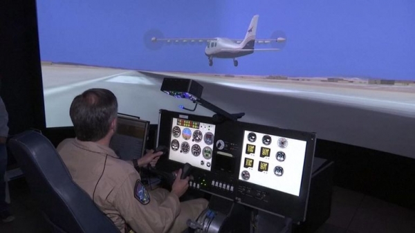 NASA unveils early version of all-electric plane
NASA unveils early version of all-electric plane