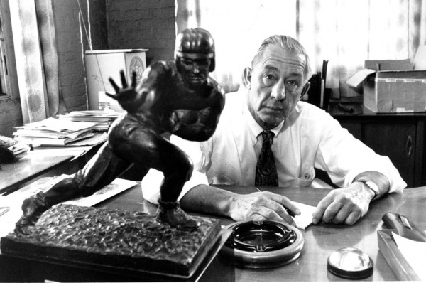 He was the first player ever to be drafted in the NFL, but he never played a professional game
He was the first player ever to be drafted in the NFL, but he never played a professional game