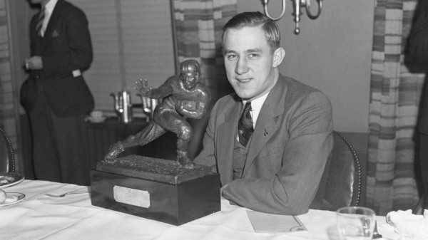 He was the first player ever to be drafted in the NFL, but he never played a professional game
He was the first player ever to be drafted in the NFL, but he never played a professional game