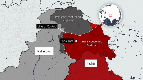 Kashmir terror attack one of the worst in recent times - as Modi to return to India overnight Kashmir terror attack one of the worst in recent times - as Modi to return to India overnight