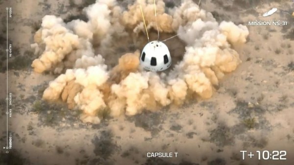 Katy Perry floats in space as part of star-studded all-female Blue Origin mission Katy Perry floats in space as part of star-studded all-female Blue Origin mission