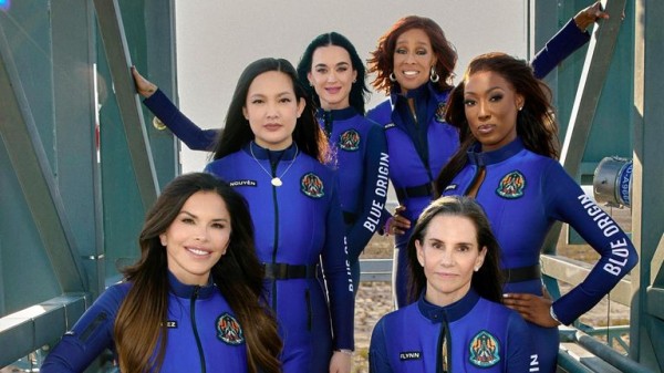 Katy Perry floats in space as part of star-studded all-female Blue Origin mission Katy Perry floats in space as part of star-studded all-female Blue Origin mission