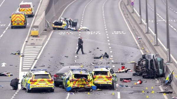 Man who was 'on first date' admits dangerous driving after crash involving five police cars on A1