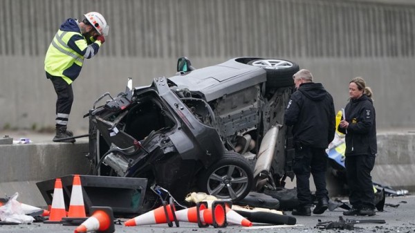 Man who was 'on first date' admits dangerous driving after crash involving five police cars on A1