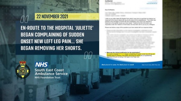 Nazi flags, patient 'sexually assaulted', 'dog poo left at whistleblower's home': Sky News investigates UK's 'worst ambulance service' Nazi flags, patient 'sexually assaulted', 'dog poo left at whistleblower's home': Sky News investigates UK's 'worst ambulance service'