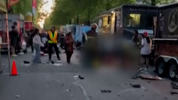Nine killed after vehicle drives into crowd at street festival, police in Vancouver say Nine killed after vehicle drives into crowd at street festival, police in Vancouver say