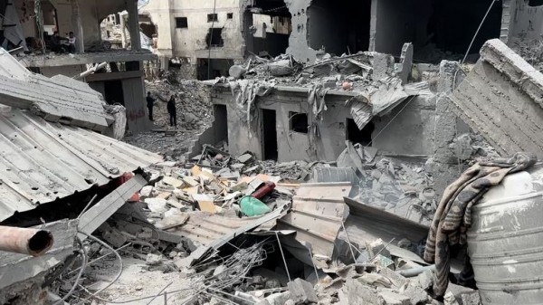 Palestinian man forced to abandon loved ones trapped beneath rubble after IDF warning