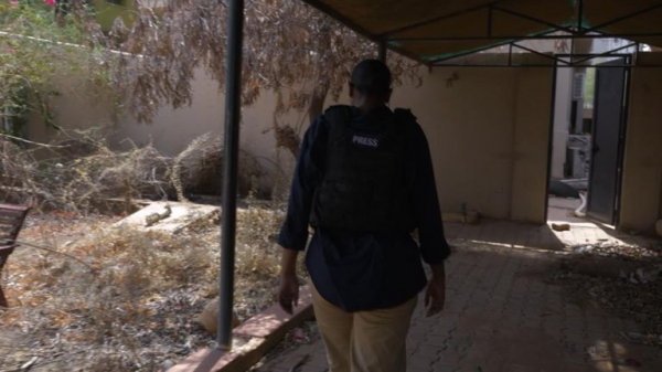 Ransacked and looted: Sky reporter returns to family home left in ruins after war in Sudan Ransacked and looted: Sky reporter returns to family home left in ruins after war in Sudan