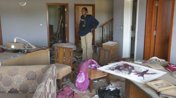 Ransacked and looted: Sky reporter returns to family home left in ruins after war in Sudan Ransacked and looted: Sky reporter returns to family home left in ruins after war in Sudan