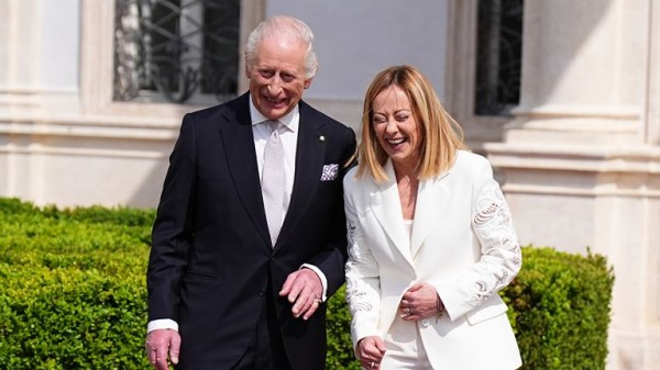 The King's cancer diagnosis feels a world away after trip to Italy with the Queen