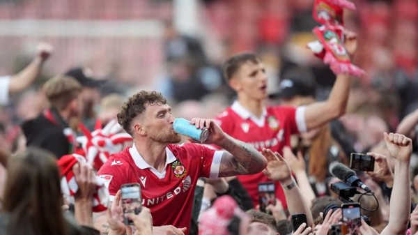 Wrexham promoted for third season in a row under Ryan Reynolds and Rob McElhenney Wrexham promoted for third season in a row under Ryan Reynolds and Rob McElhenney