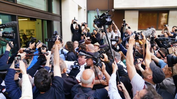 Comedian and actor Russell Brand bailed after appearing in court charged with rape and sexual assault Comedian and actor Russell Brand bailed after appearing in court charged with rape and sexual assault