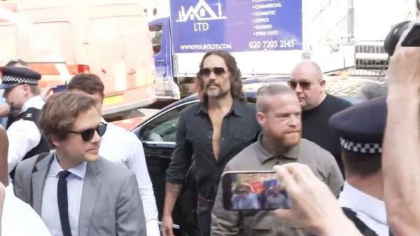 Comedian and actor Russell Brand bailed after appearing in court charged with rape and sexual assault Comedian and actor Russell Brand bailed after appearing in court charged with rape and sexual assault