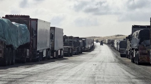 First aid trucks enter Gaza since early March - as UN says it is a 'drop in the ocean' First aid trucks enter Gaza since early March - as UN says it is a 'drop in the ocean'