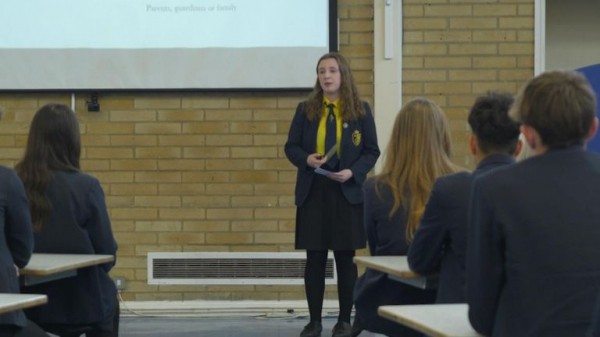 'I lost my father to suicide': Schoolgirl's assembly on the hardest of subjects 'I lost my father to suicide': Schoolgirl's assembly on the hardest of subjects