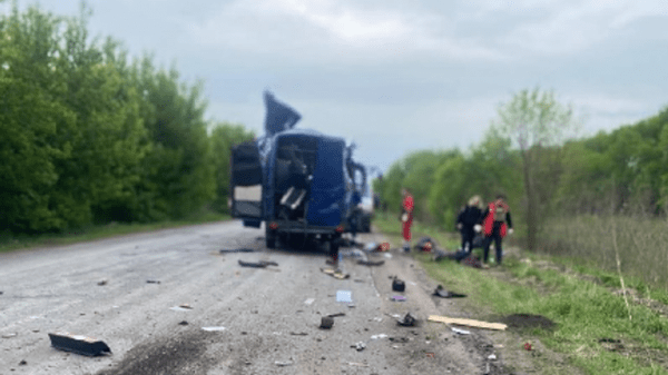 Nine killed in Russian attack on civilian bus, Ukraine's military says Nine killed in Russian attack on civilian bus, Ukraine's military says