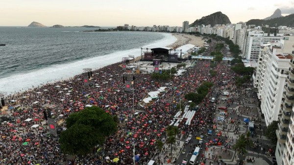 Police foil bomb plot targeting Lady Gaga's biggest-ever show on Copacabana beach Police foil bomb plot targeting Lady Gaga's biggest-ever show on Copacabana beach