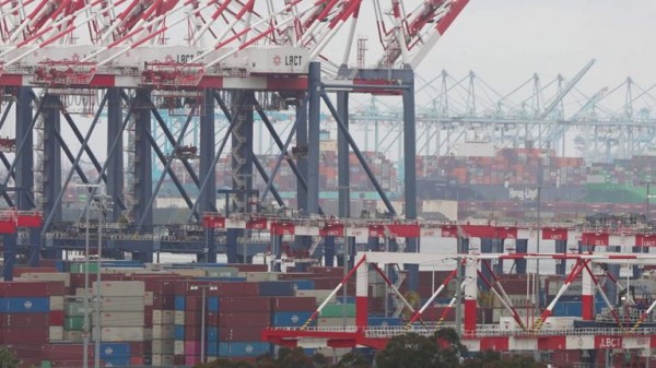 Trump's tariffs hit the West's busiest port - with traffic down by nearly a third Trump's tariffs hit the West's busiest port - with traffic down by nearly a third