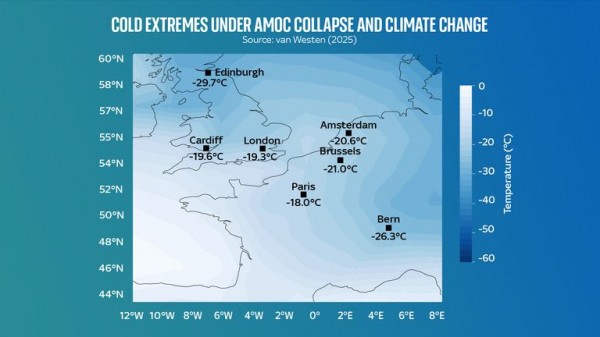 Could Britain face a winter ice age? How temperatures could one day plummet due to climate change