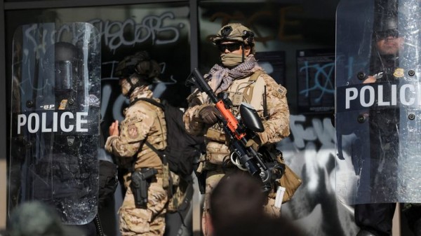 Los Angeles protests: Curfew comes into force - as California's governor steps up his attack on Donald Trump Los Angeles protests: Curfew comes into force - as California's governor steps up his attack on Donald Trump