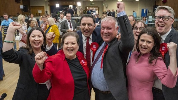 Scottish Labour win by-election in Hamilton, Larkhall and Stonehouse as SNP suffer shock defeat