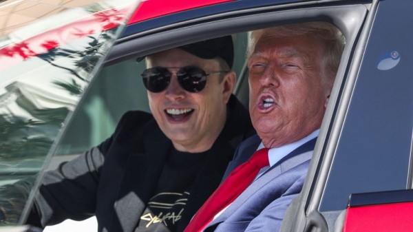 Trump says Musk has 'lost his mind' - as president considering selling his Tesla Trump says Musk has 'lost his mind' - as president considering selling his Tesla