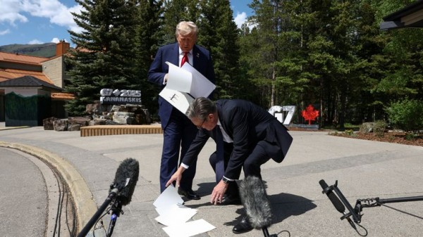 US-UK trade deal 'done', says Trump as he meets Starmer at G7 US-UK trade deal 'done', says Trump as he meets Starmer at G7
