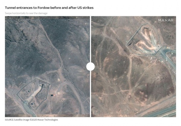 US warplanes strike three nuclear sites as Iran warns of 'everlasting' consequences US warplanes strike three nuclear sites as Iran warns of 'everlasting' consequences