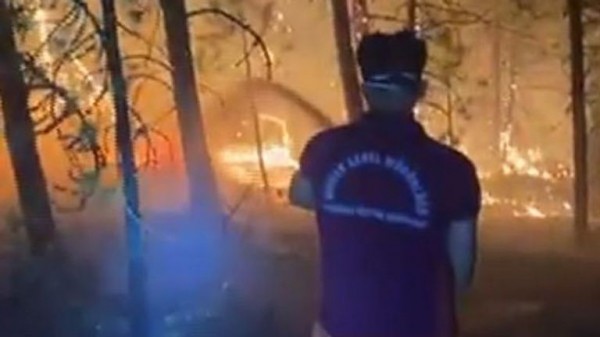 Firefighters tackle blazes as wildfires break out in Greece, Turkey and Albania Firefighters tackle blazes as wildfires break out in Greece, Turkey and Albania