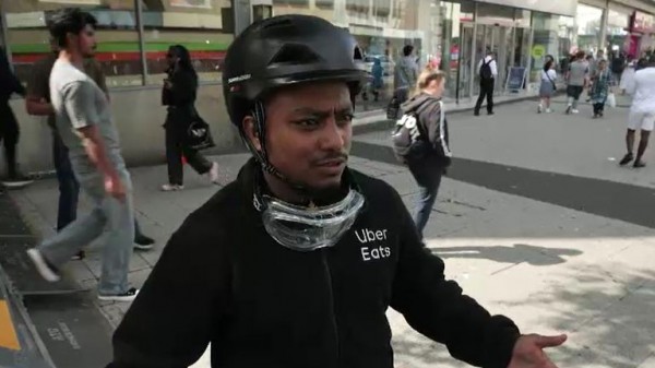 How e-bike riders are doing double the speed limit - and many of them work for fast food delivery firms How e-bike riders are doing double the speed limit - and many of them work for fast food delivery firms