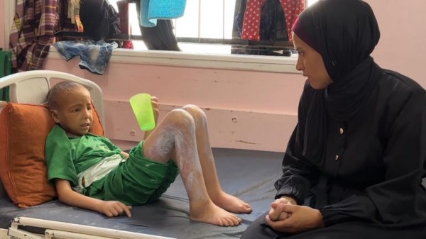 Inside Gaza's Nasser Hospital - where there's virtually no food for malnourished children Inside Gaza's Nasser Hospital - where there's virtually no food for malnourished children