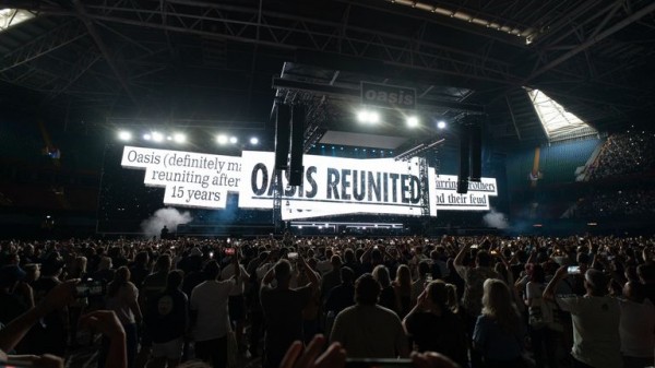 Oasis reunion: A high-five and a hug - the gestures were there, but ultimately it was all about the music Oasis reunion: A high-five and a hug - the gestures were there, but ultimately it was all about the music