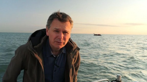This flimsy vessel carrying migrants could reach British waters in a few hours' time