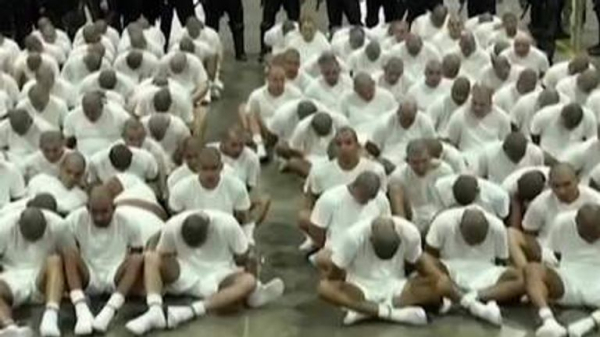 Venezuelan scarred after being sent to maximum security prison by Trump administration Venezuelan scarred after being sent to maximum security prison by Trump administration