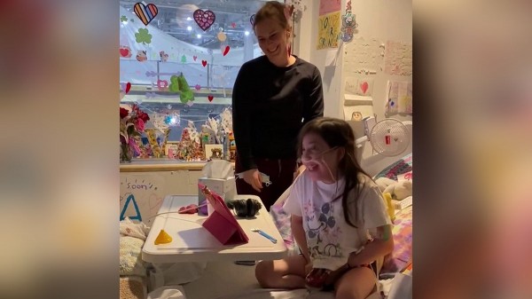 Girl with heart failure calls dad with life-changing message after 200-day hospital stay Girl with heart failure calls dad with life-changing message after 200-day hospital stay