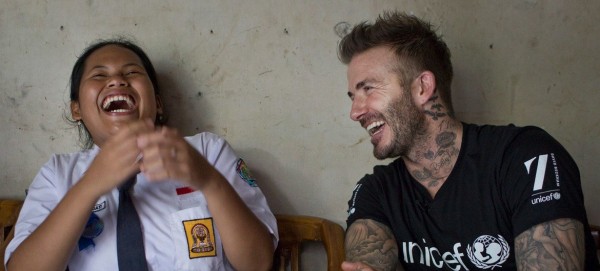 UNICEF envoy David Beckham sets sights on new goal: ending bullying in Indonesia’s schools
UNICEF envoy David Beckham sets sights on new goal: ending bullying in Indonesia’s schools